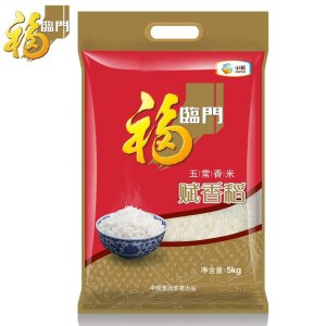 中粮福临门赋香稻五常大米5kg