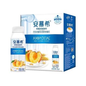伊利安慕希黄桃燕麦风味酸奶200g