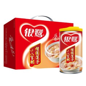 银鹭桂圆莲子八宝粥360g